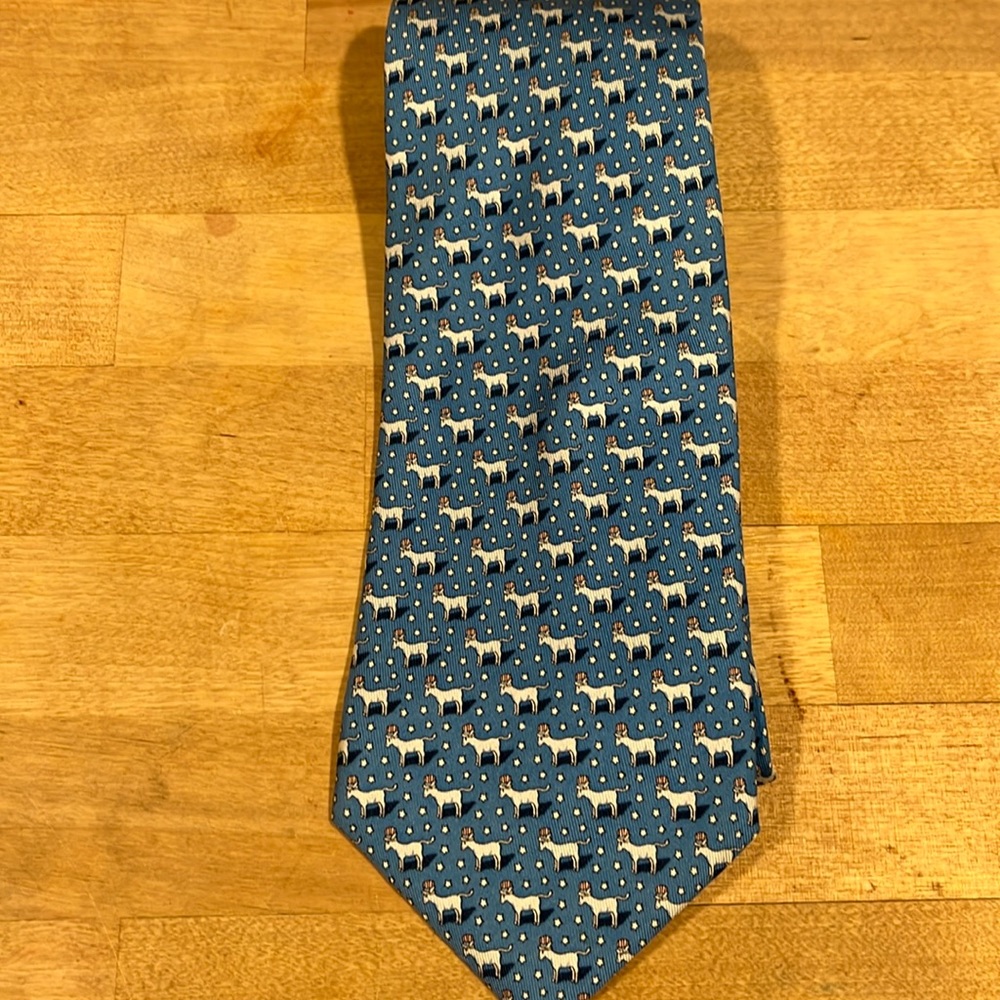 VINEYARD VINES Neck Tie Political donkey uncle Sam hat democratic party Silk USA